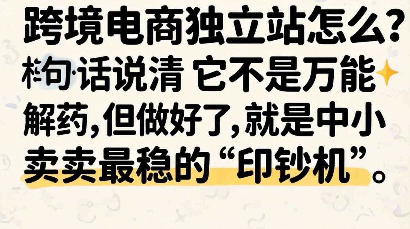 跨境电商独立站怎么做才不踩坑