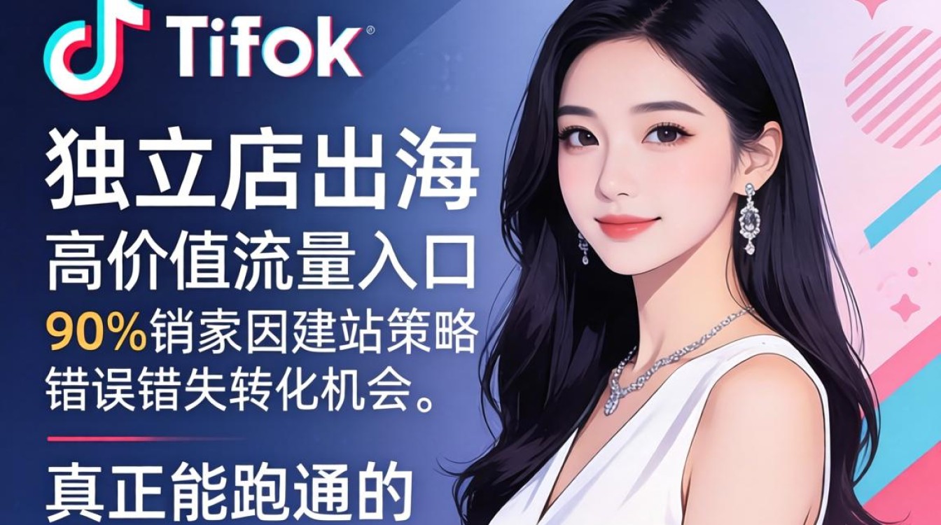 TikTok欧美女性独立站如何建站
