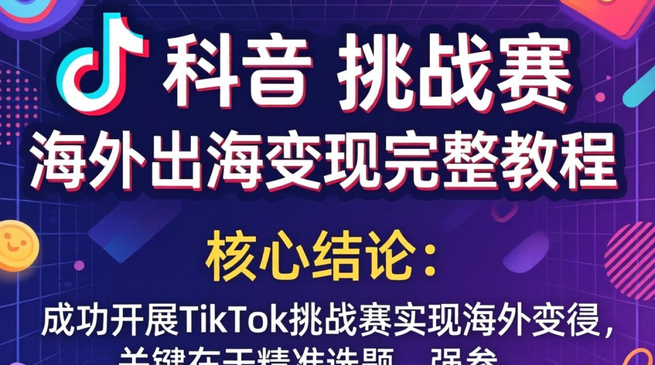 TikTok挑战赛出海变现全流程指南