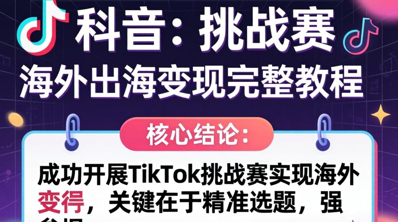 TikTok挑战赛出海变现全流程指南