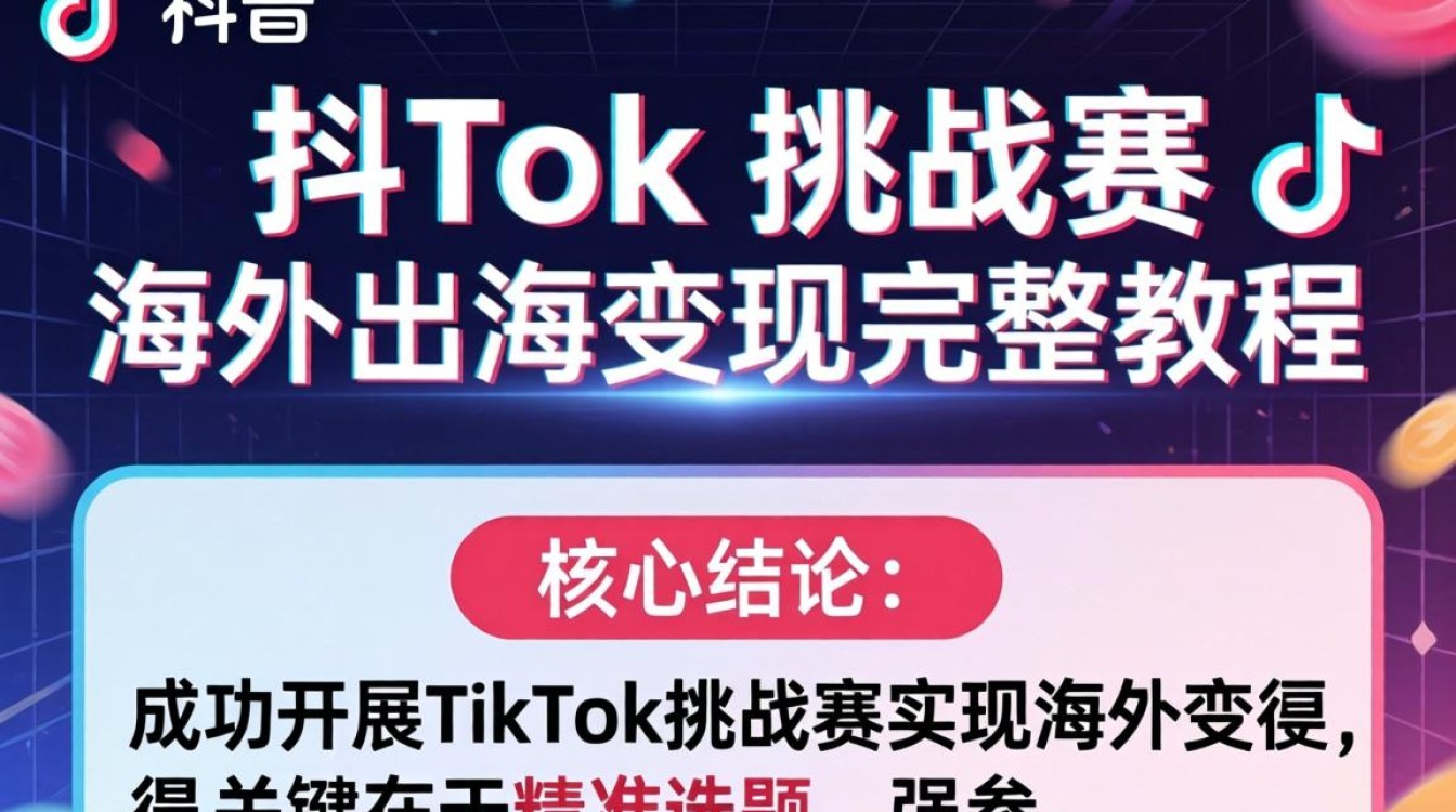 TikTok挑战赛出海变现全流程指南