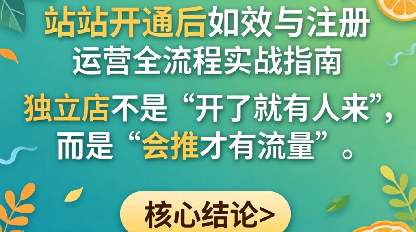 开通独立站后怎么推广