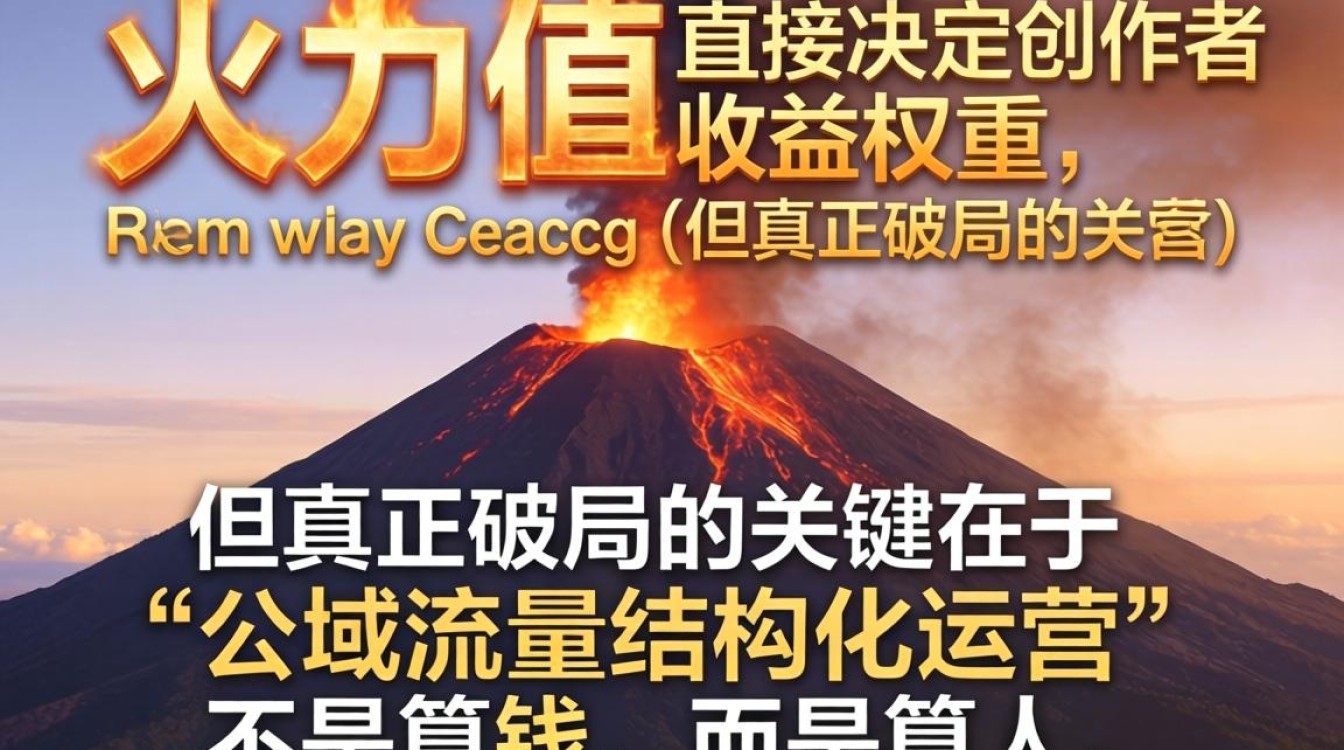 火力值提升后如何突破流量瓶颈公域获取