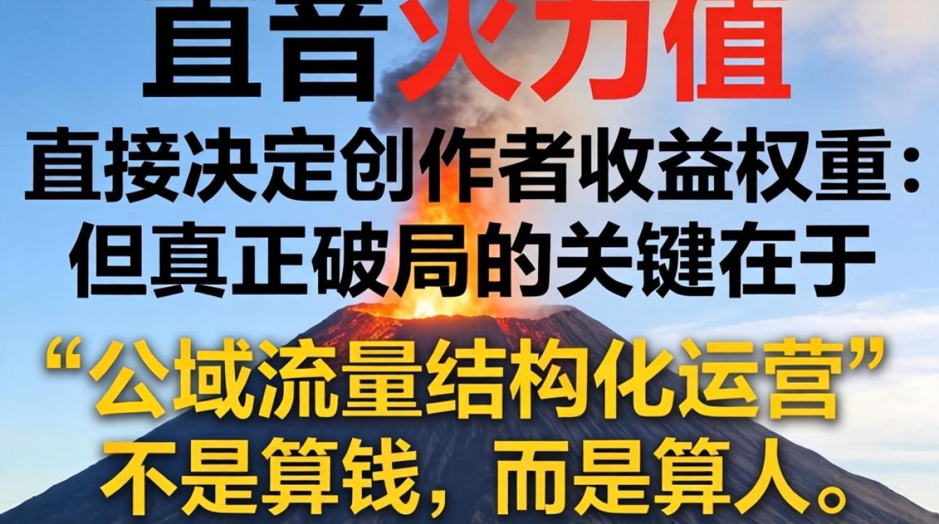 火力值提升后如何突破流量瓶颈公域获取