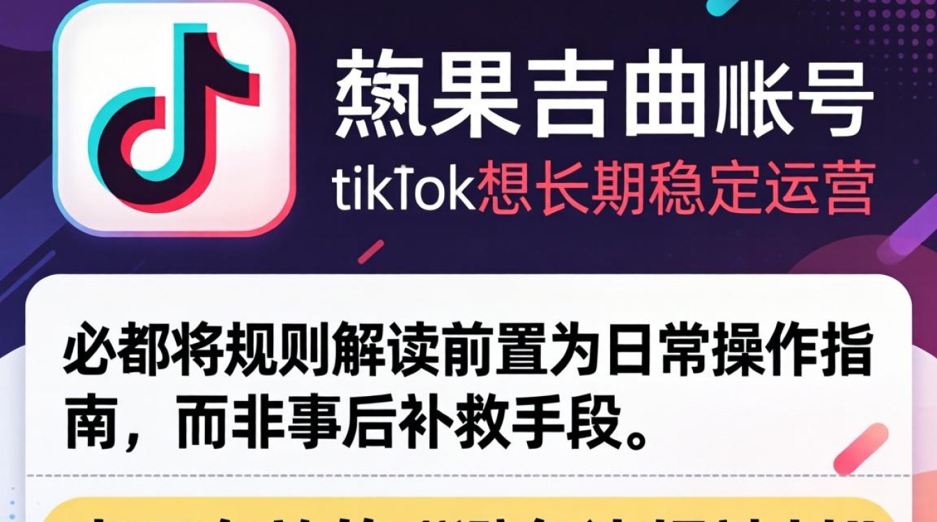 tiktok账号封禁原因及合规运营指南