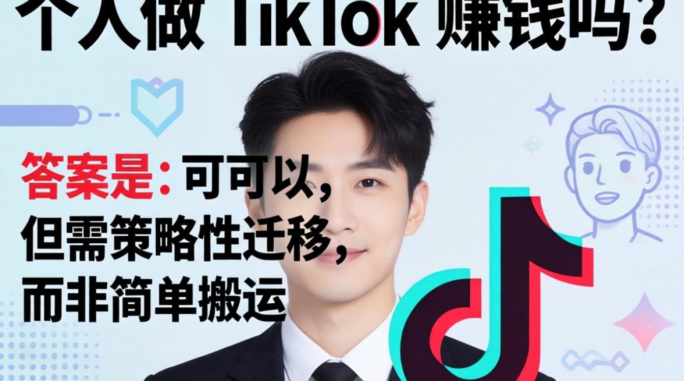 YouTube个人能做TikTok赚钱吗