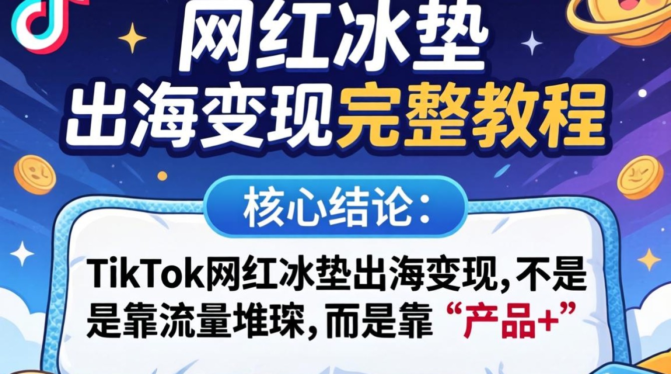 TikTok冰垫带货出海全流程教程