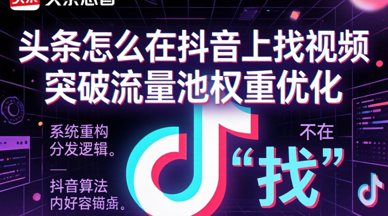抖音头条视频搜索技巧与流量池优化方法