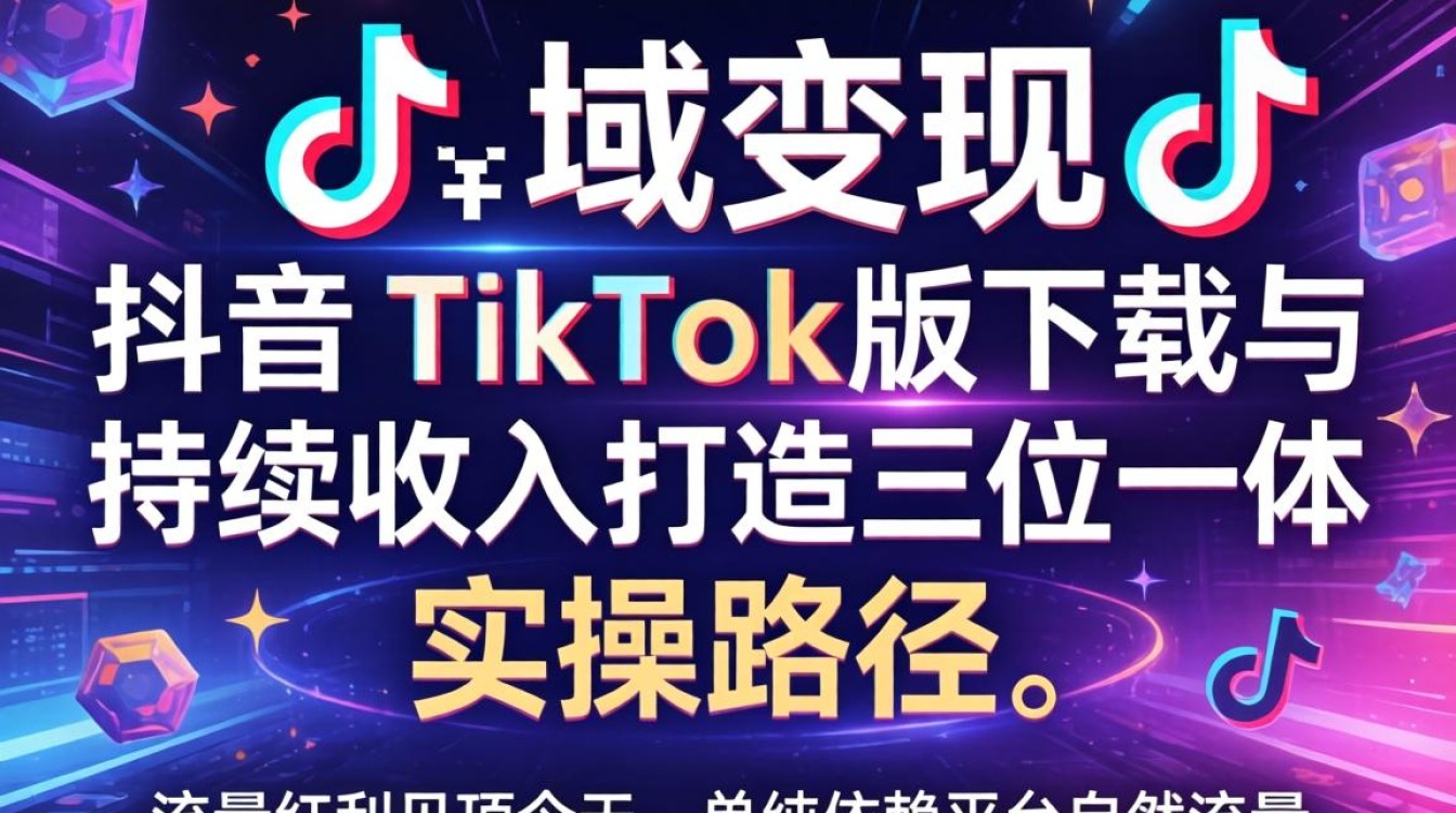 抖音TikTok版下载后如何私域变现?持续收入打造方法 抖音TikTok版下载后如何私域变现
