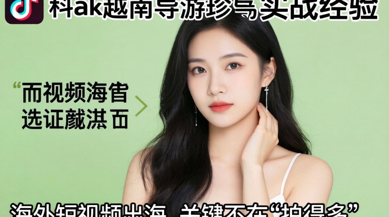 TikTok越南导游美珍如何入局海外市场