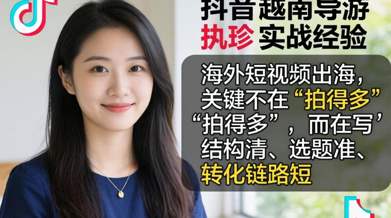 TikTok越南导游美珍如何入局海外市场