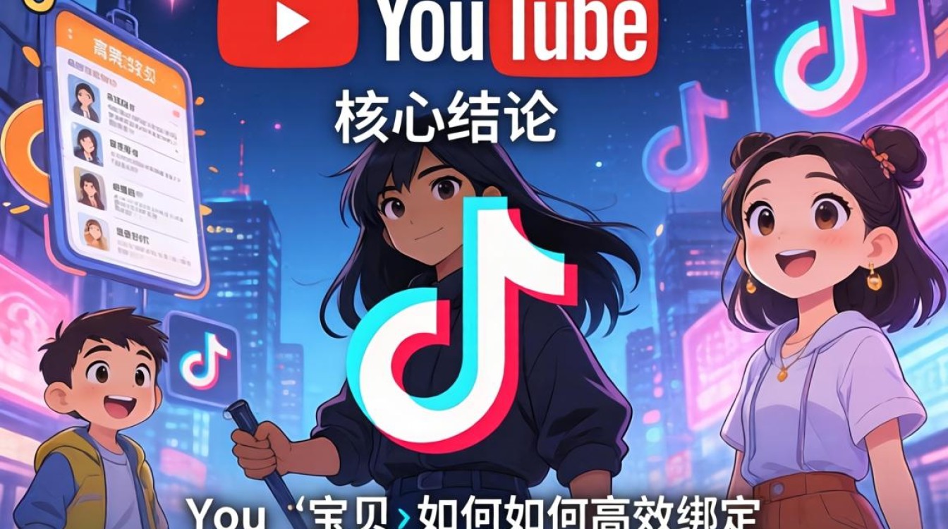 YouTube宝贝如何绑定TikTok账户