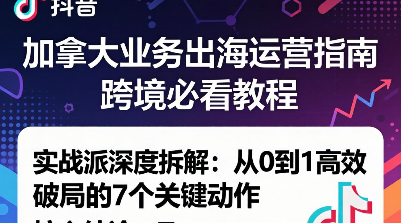 TikTok加拿大业务出海运营指南