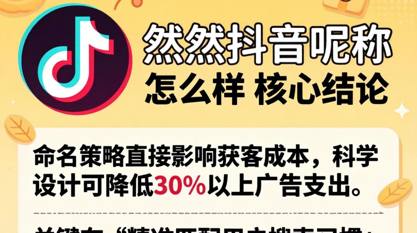 影然抖音昵称如何降低获客成本