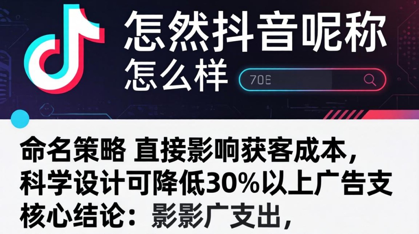 影然抖音昵称如何降低获客成本
