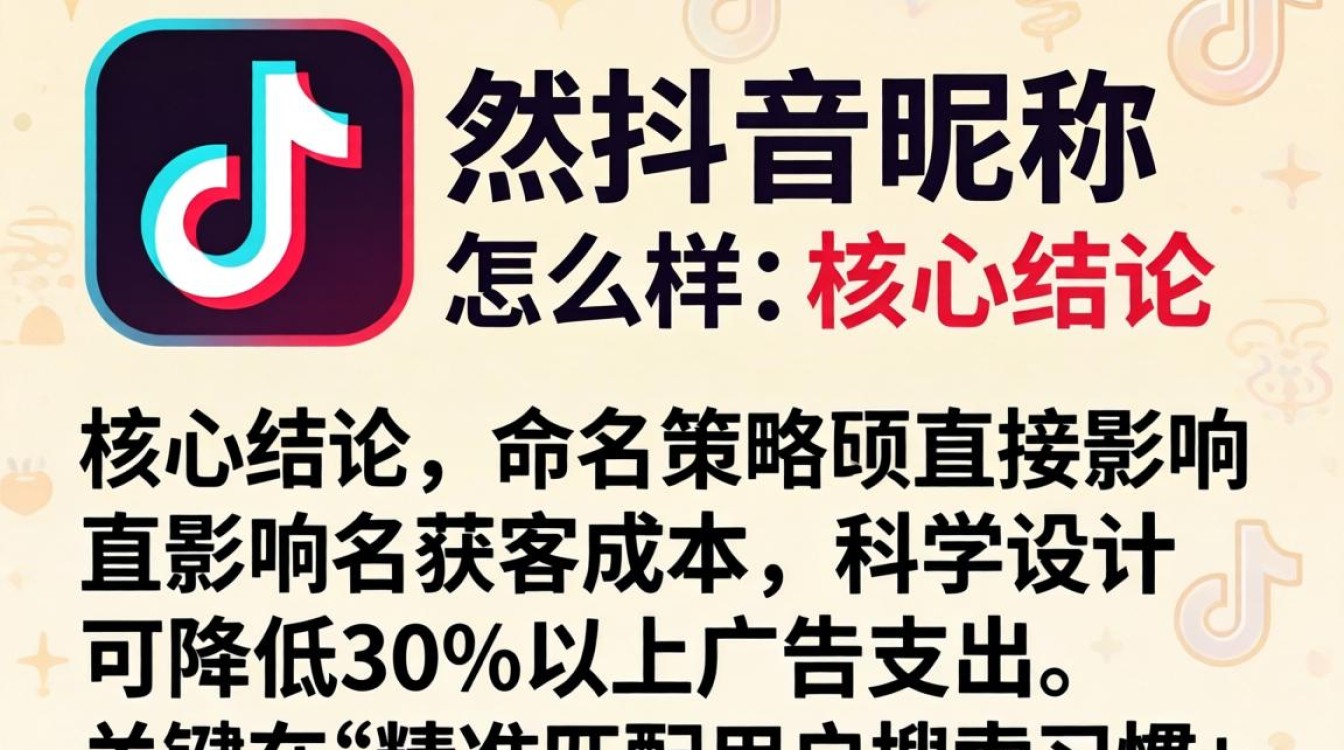 影然抖音昵称如何降低获客成本