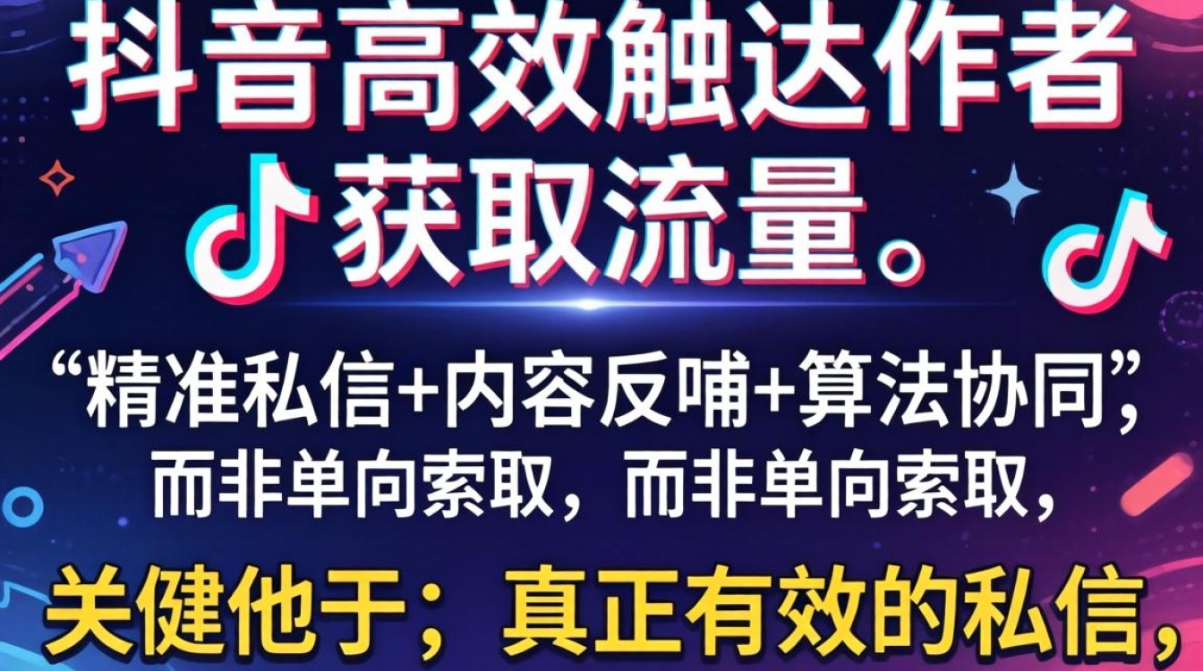 抖音私信作者的正确方法和算法推荐技巧