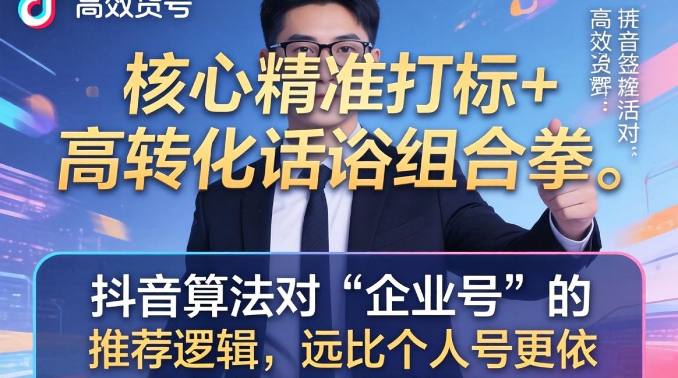 抖音企业号怎么打标签