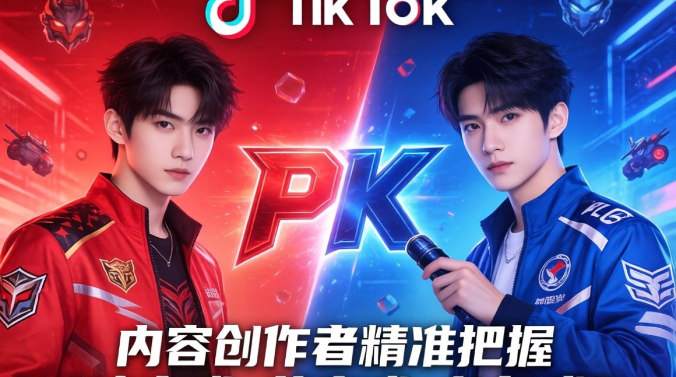 TikTok红蓝PK游戏内容创作技巧爆款频出