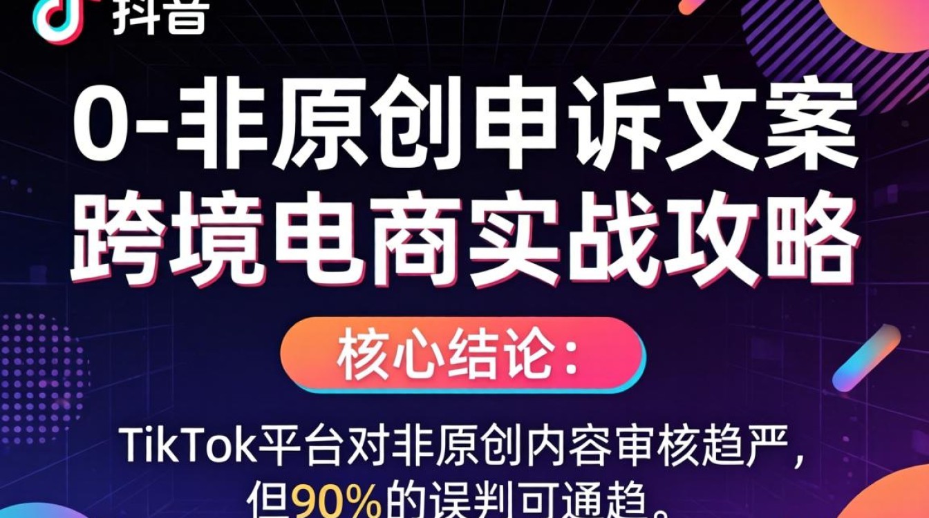 跨境电商非原创内容申诉文案模板
