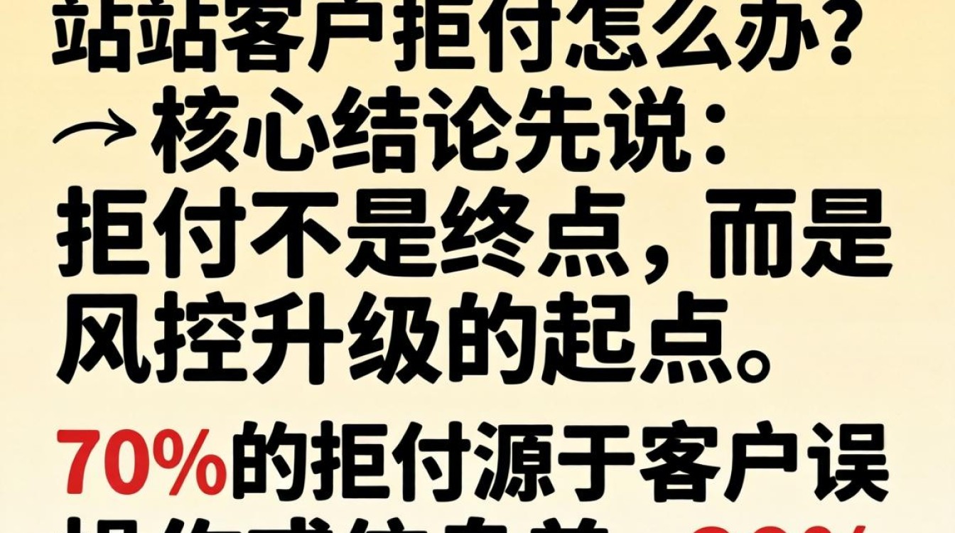 新手独立站拒付应对策略与处理流程