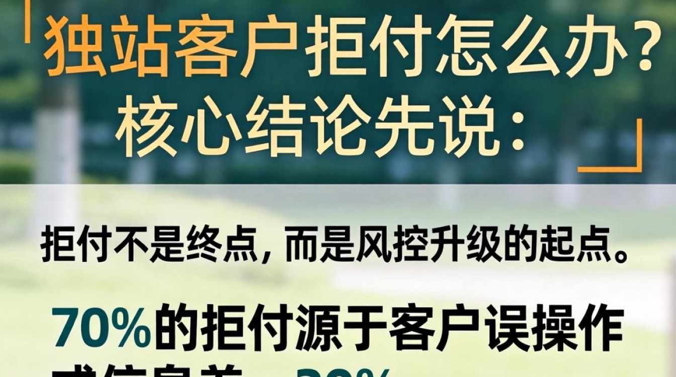 新手独立站拒付应对策略与处理流程