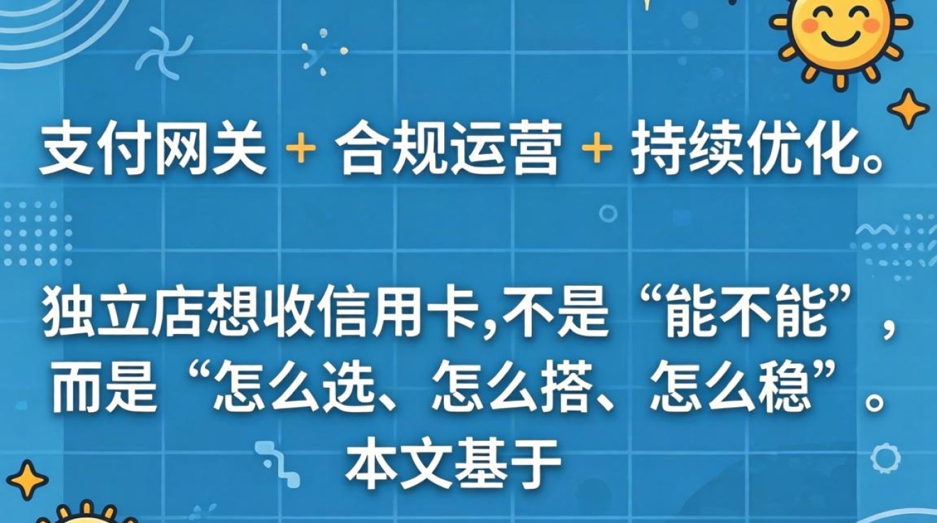 独立站信用卡收款全流程入门到精通