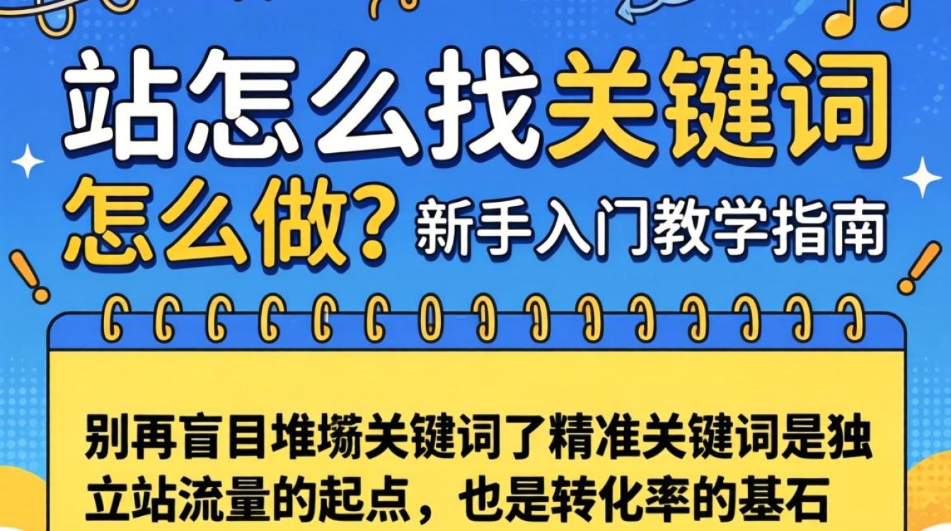 独立站关键词挖掘与布局新手入门指南