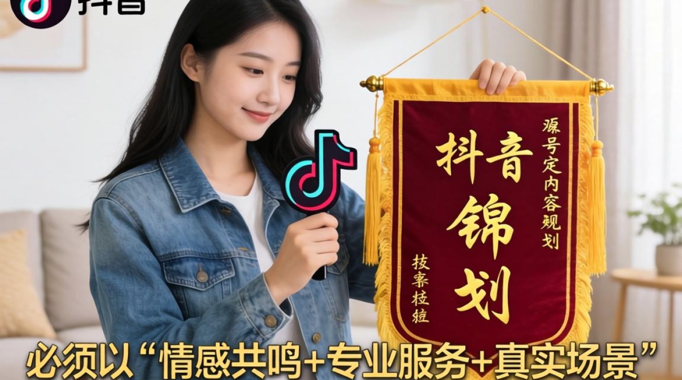 抖音锦旗账号定位与内容规划怎么做