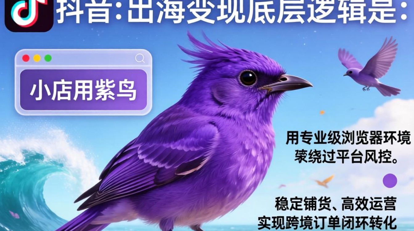TikTok小店用紫鸟出海变现完整教程