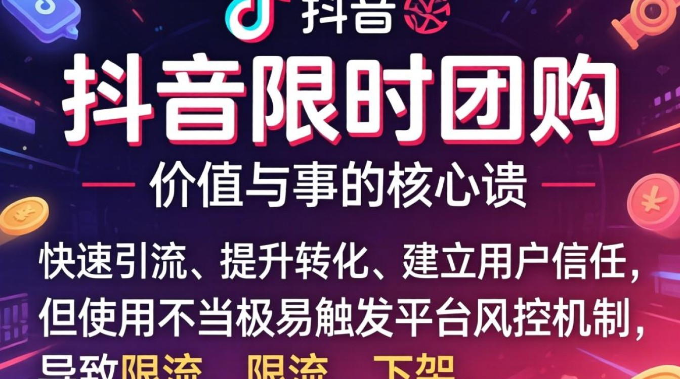 抖音团购违规被封的避坑规则