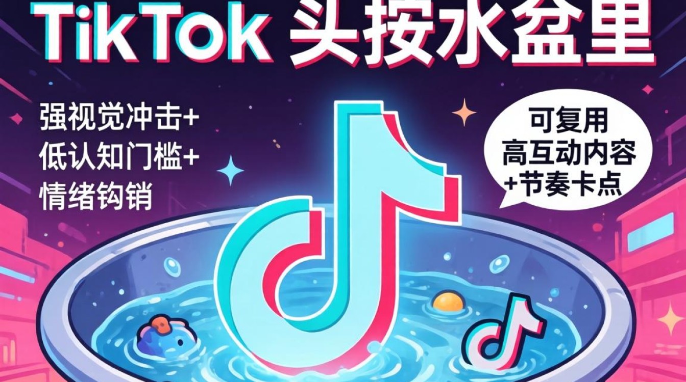 TikTok头按水盆里怎么拍