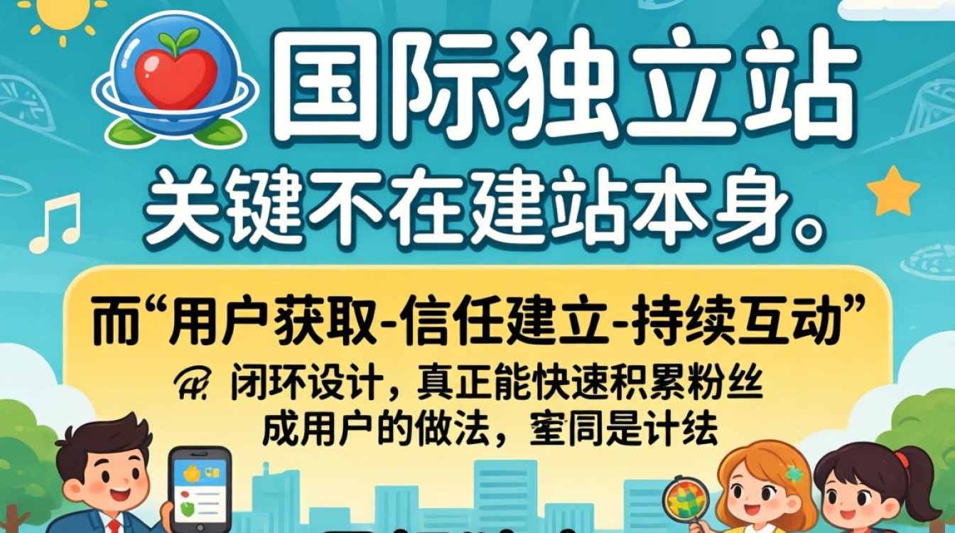 国际独立站怎么做才能快速积累粉丝用户