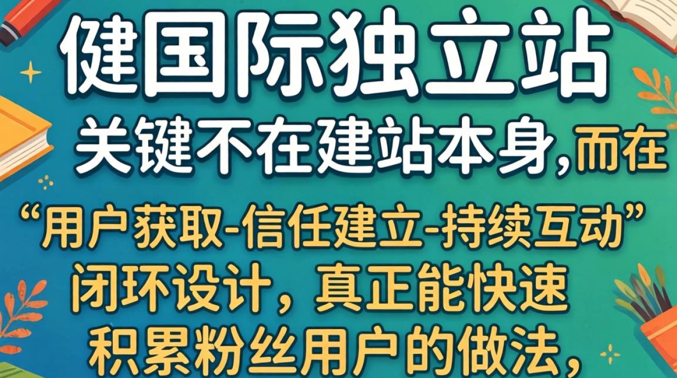 国际独立站怎么做才能快速积累粉丝用户