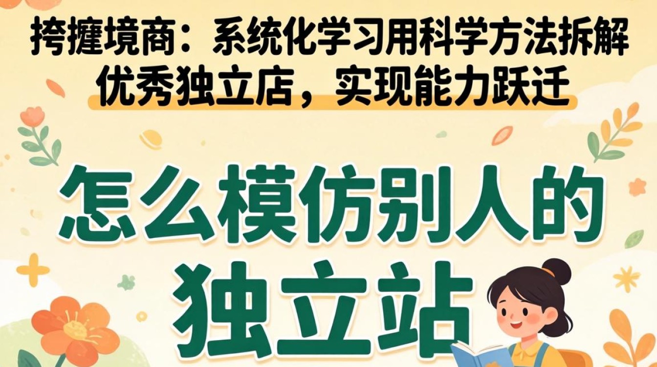 独立站模仿技巧助你快速提升运营能力