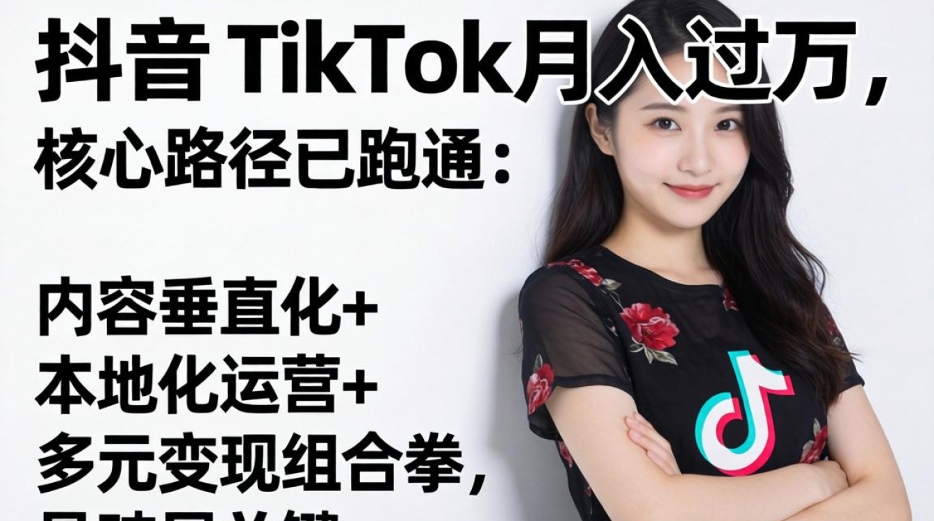 抖音日本女艺人如何靠TikTok变现