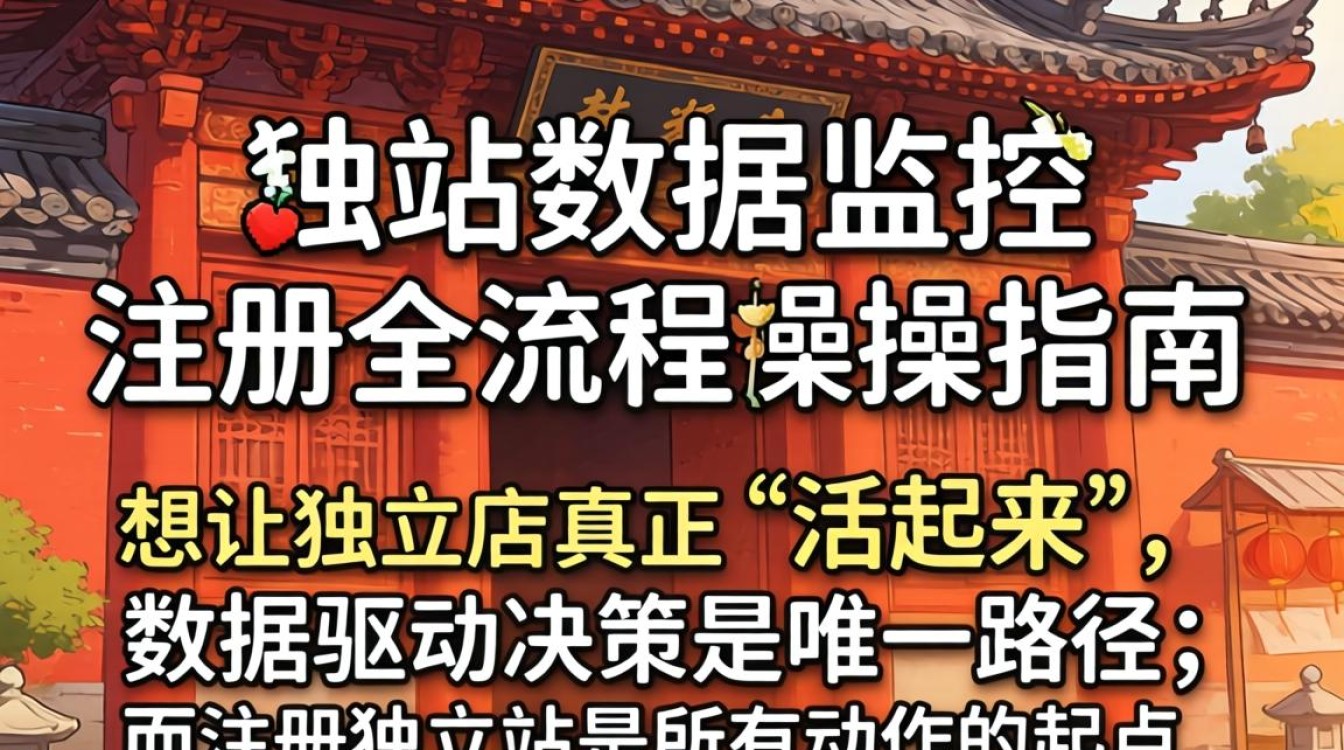 独立站数据查看与注册全流程图解