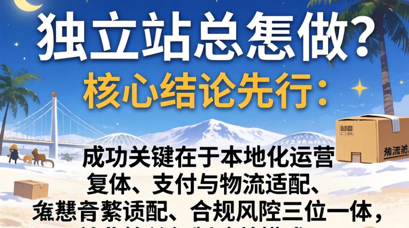 中东独立站建站流程与运营策略