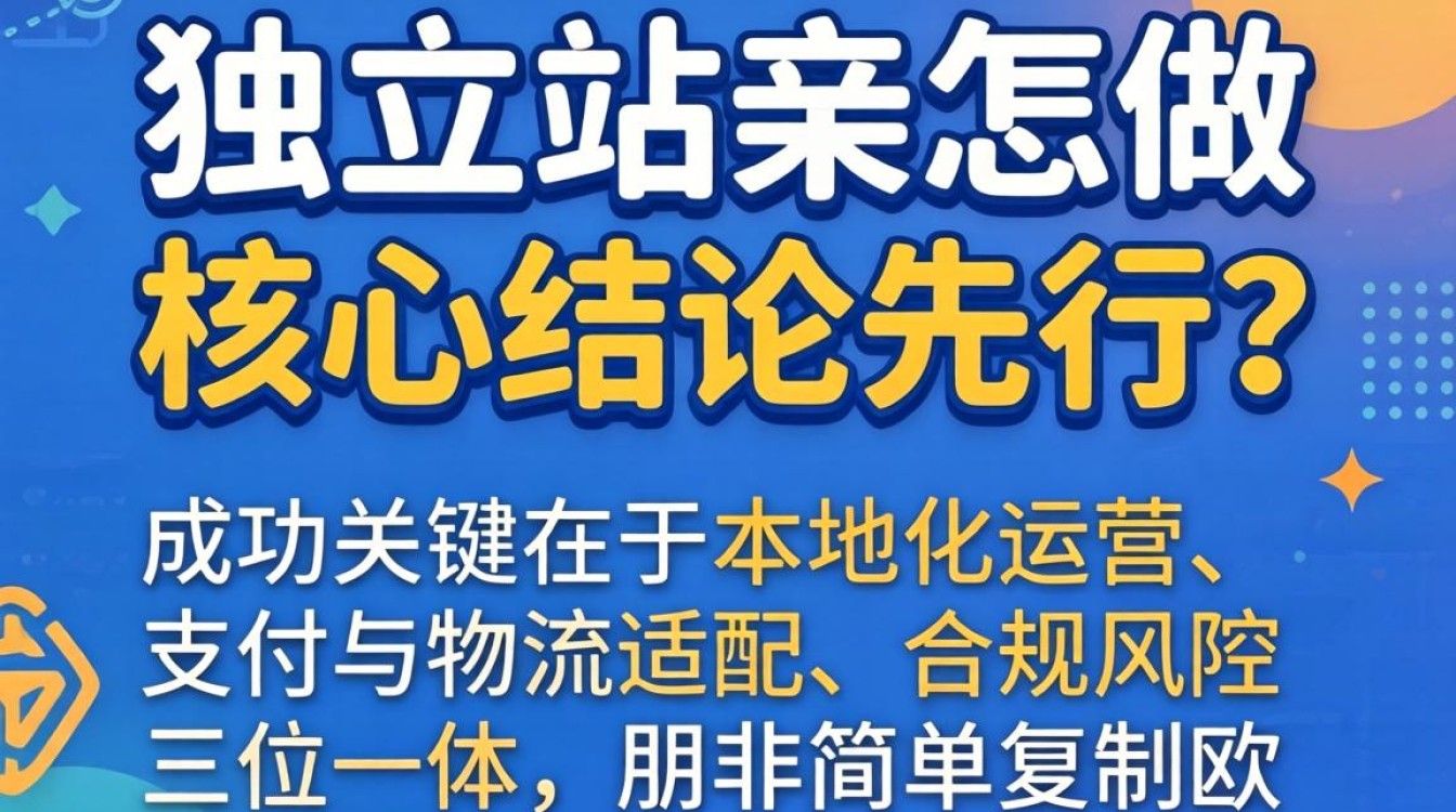 中东独立站建站流程与运营策略