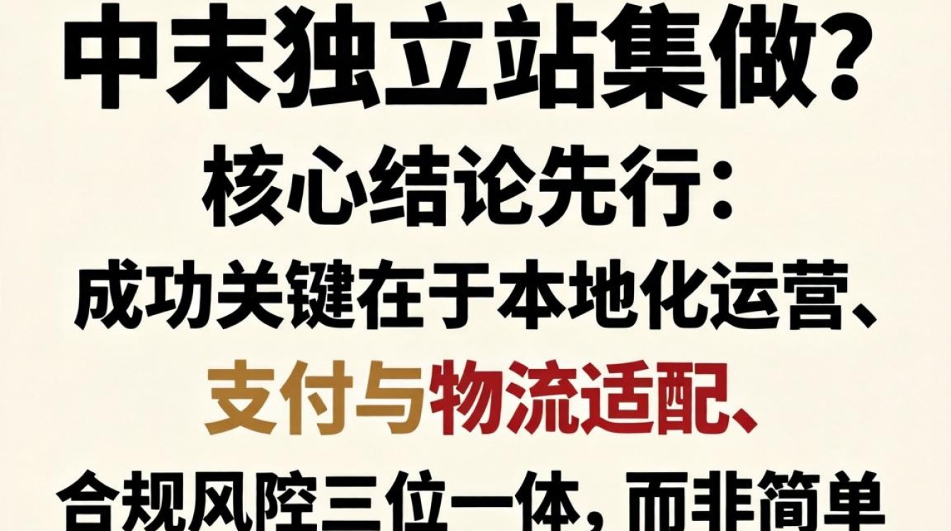 中东独立站建站流程与运营策略