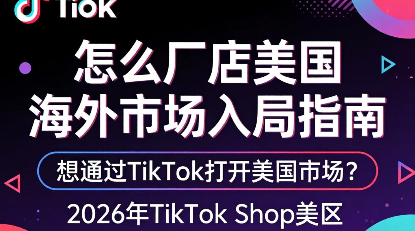 TikTok美国站开店流程及海外入局指南