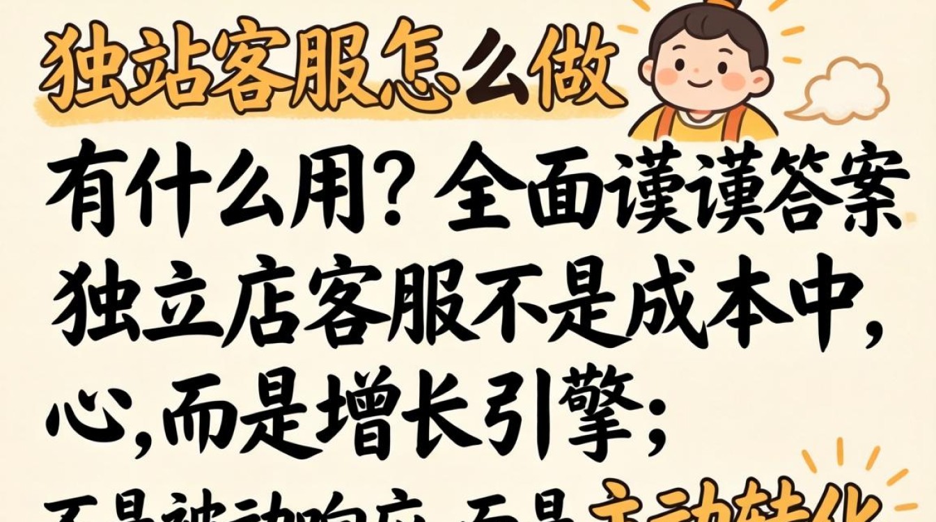 独立站客服有什么用