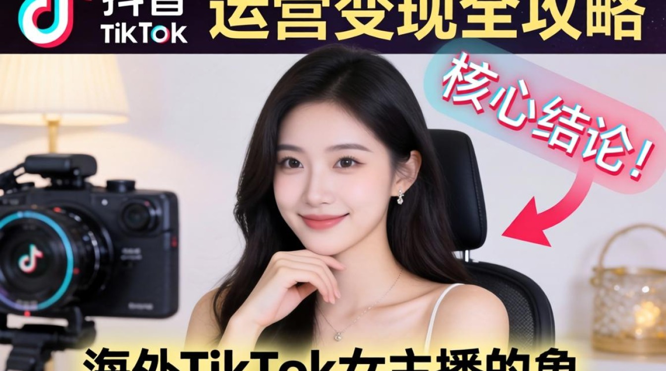 TikTok女主播短视频运营变现全攻略