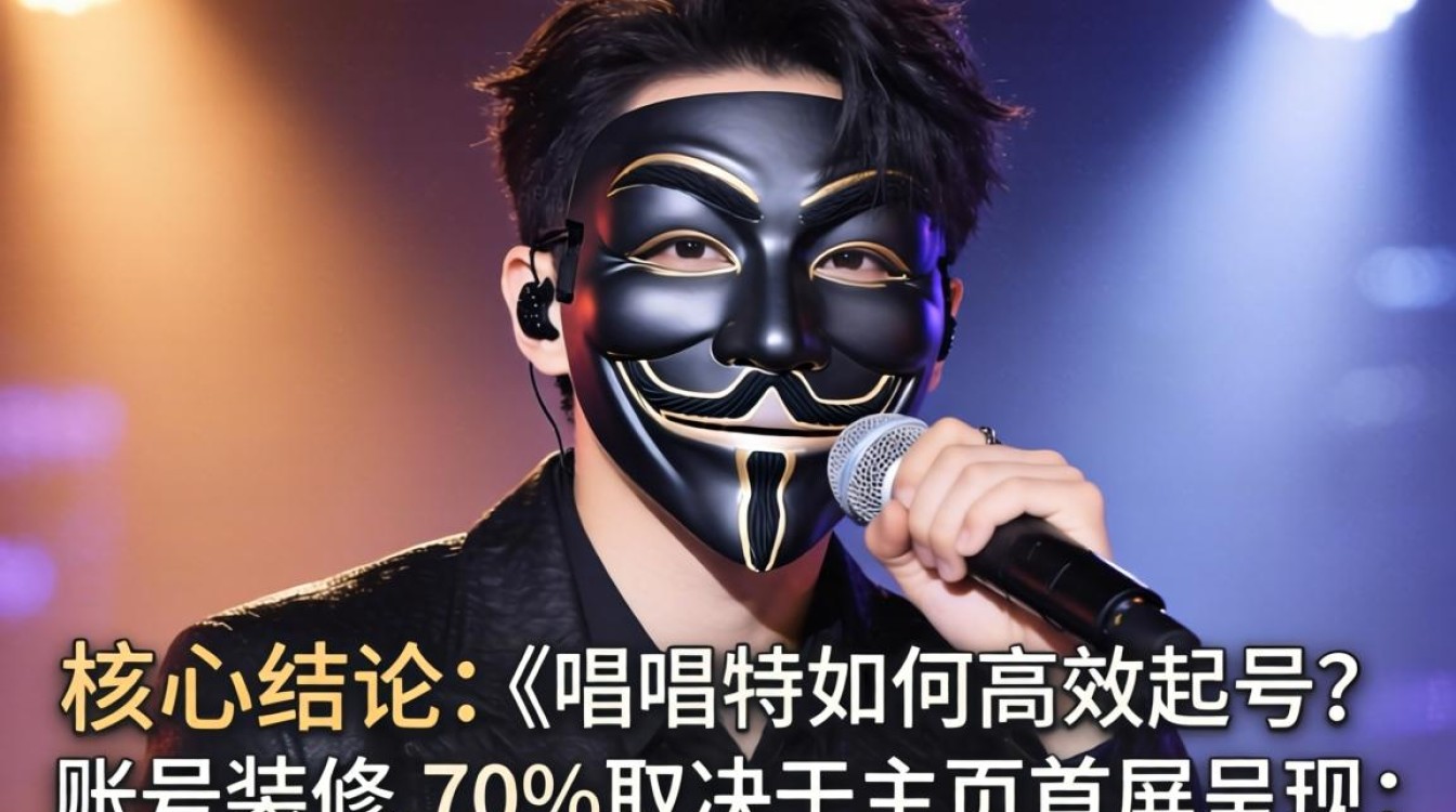 蒙面唱将抖音账号装修与主页优化步骤