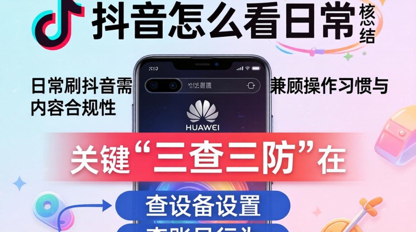 华为手机抖音怎么看日常