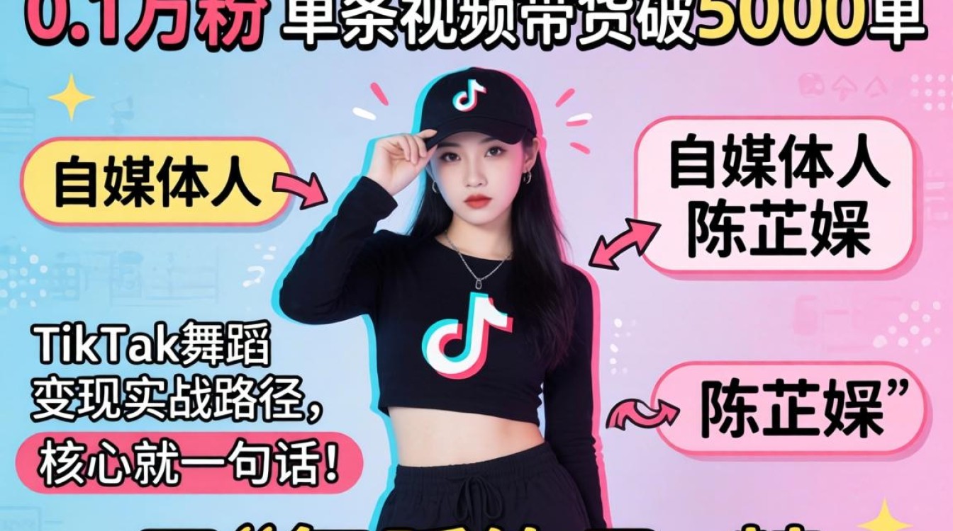 自媒体陈芷琰tiktok舞蹈怎么学