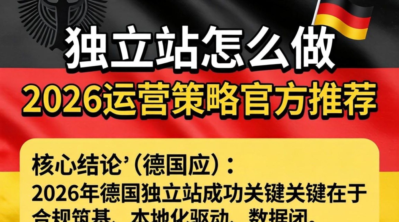 2026年德国独立站运营策略官方推荐