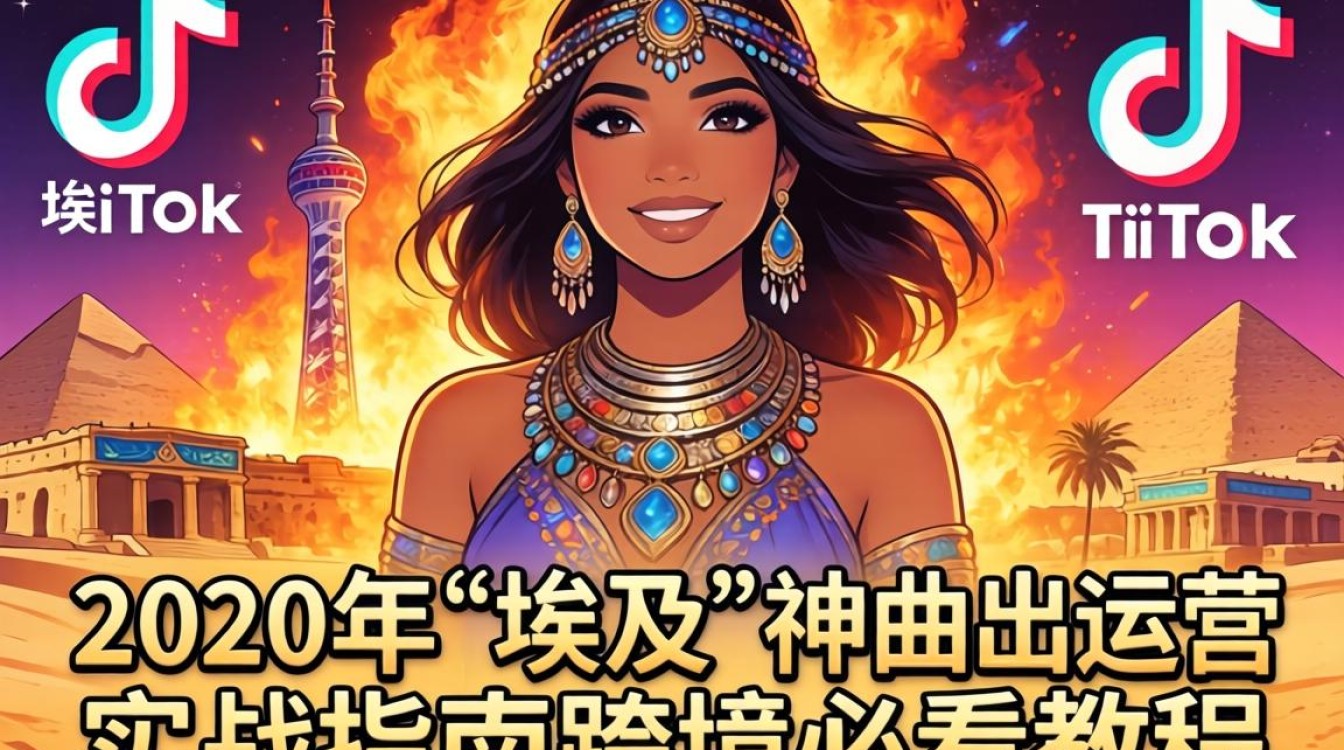 TikTok 2020埃及歌曲出海怎么操作