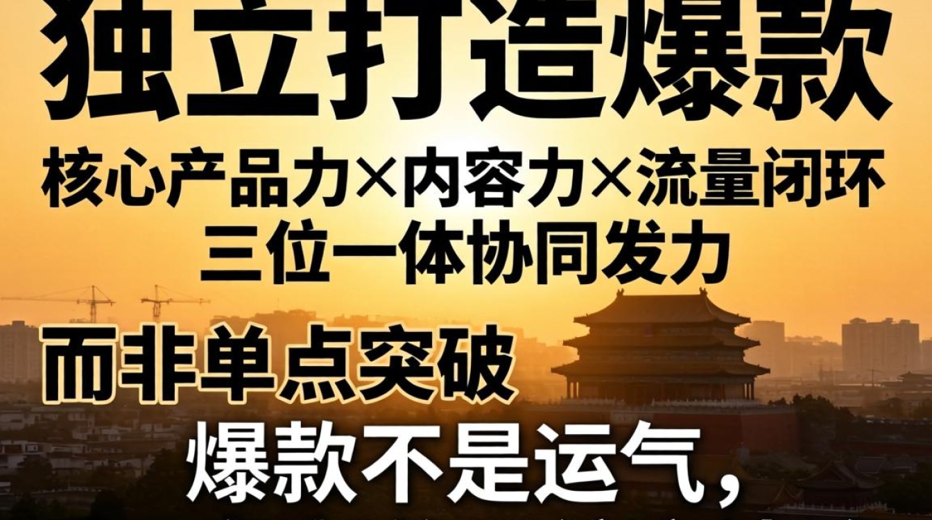 独立站爆款打造方法与涨粉运营技巧