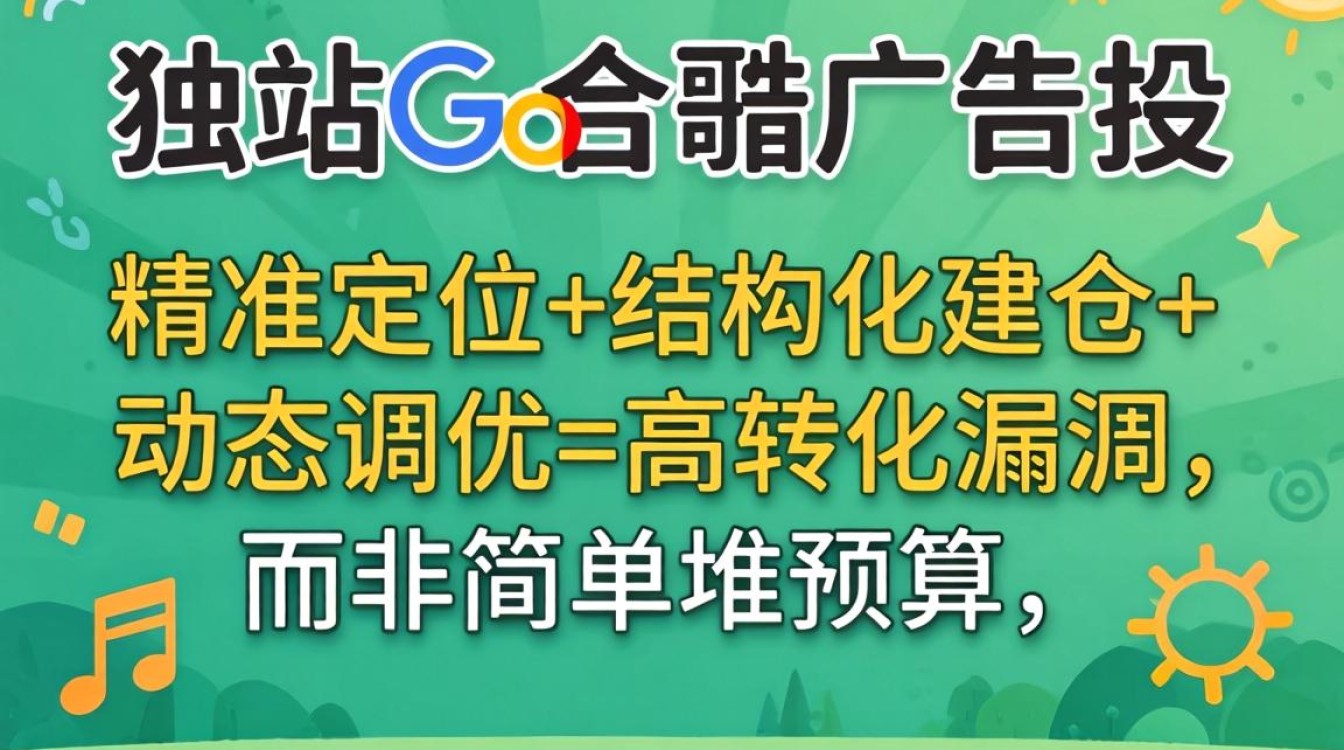 独立站谷歌广告投放技巧与行业内部推荐